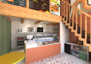 Espace de vente restauration snack