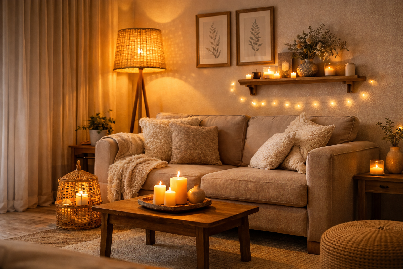 Abely Conception salon au lumière douce