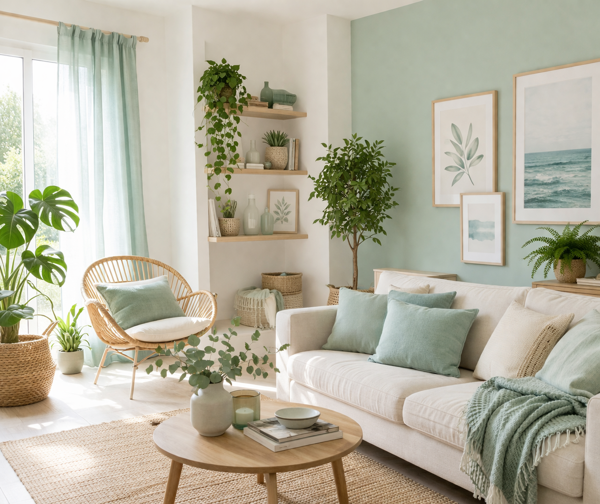 couleurs fraîches intérieur