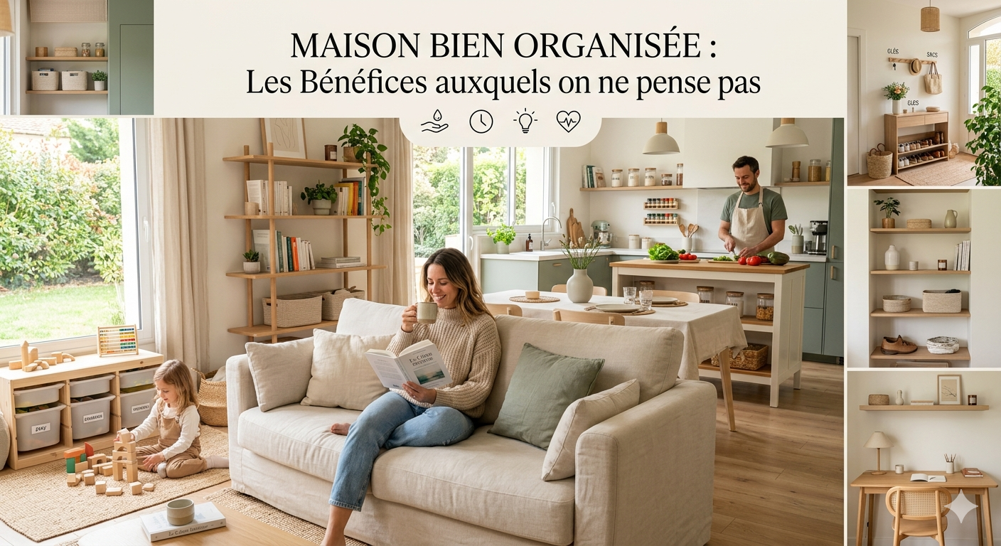 Maison bien organisée